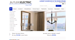 Desktop Screenshot of butlerselectric.com